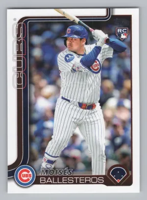 Moisés Ballesteros Rookie 2025 Topps Update Chicago Cubs