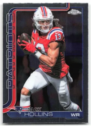 Mack Hollins 2025 Topps Chrome New England Patriots