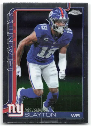 Darius Slayton 2025 Topps Chrome New York Giants