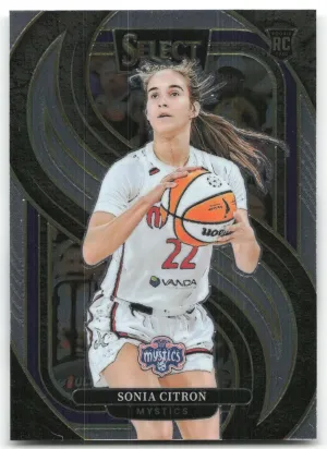 Sonia Citron RC 2025 Panini Select WNBA Washington Mystics