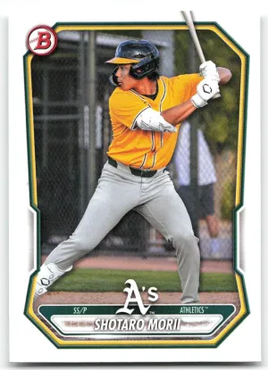 Shotaro Morii 2026 Bowman Prospects Athletics