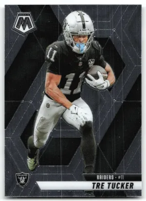 Tre Tucker 2025 Panini Mosaic Las Vegas Raiders