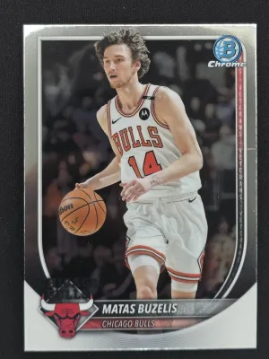 Matas Buzelis 2025-26 Bowman Chrome Chicago Bulls