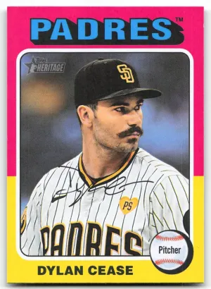 Dylan Cease 2024 Topps Heritage Padres