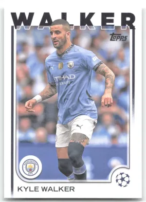 Kyle Walker 2024-25 Topps UEFA Club Competitions Manchester City