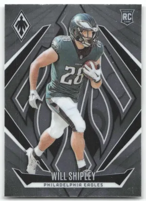 Will Shipley Rookie 2024 Panini Phoenix Philadelphia Eagles