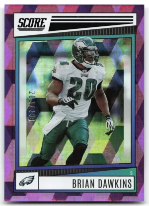 Brian Dawkins 2022 Score Cubic #/299 Philadelphia Eagles