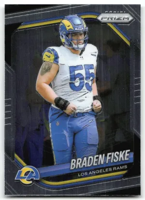 Braden Fiske 2025 Panini Prizm Rams