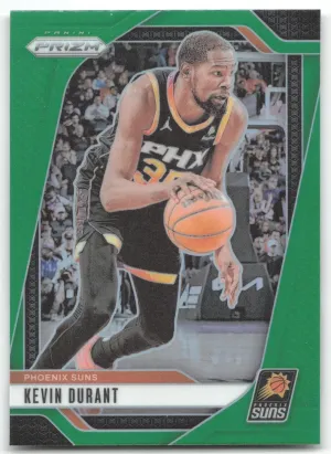 Kevin Durant 2024-25 Panini Prizm Prizms Green Suns