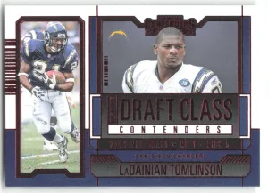 LaDainian Tomlinson 2023 Contenders Historic Draft Class Contenders Red