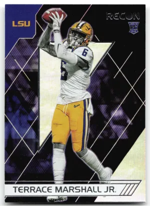 Terrace Marshall Jr. 2021 Panini Chronicles Draft Picks Green Tigers