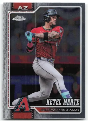 Ketel Marte 2026 Topps Chrome Arizona Diamondbacks
