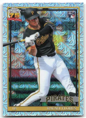 Rafael Flores Rookie 2026 Topps 1991 35th Anniversary Chrome Pittsburgh Pirates