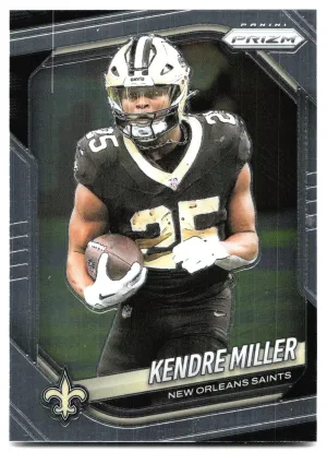 Kendre Miller 2025 Panini Prizm New Orleans Saints