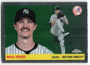 Max Fried 2025 Topps Chrome Platinum New York Yankees