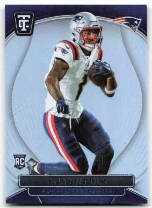 Ja'Lynn Polk Rookie 2024 Panini Totally Certified Mirror New England Patriots