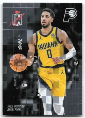 Tyrese Haliburton 2025-26 Topps Signature Class After Image Indiana Pacers