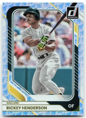 Rickey Henderson 2026 Donruss Rockets Oakland Athletics