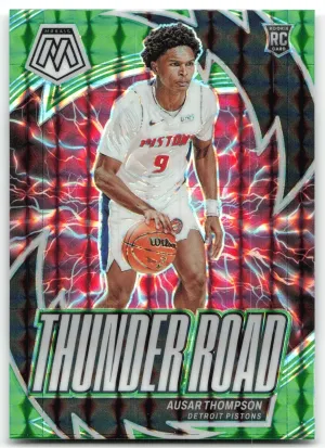 Ausar Thompson Rookie 2023-24 Panini Mosaic Thunder Road Mosaic Pistons
