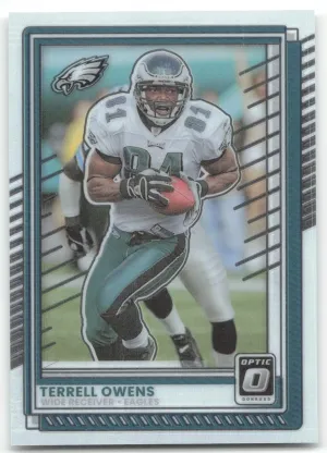 Terrell Owens 2025 Donruss Optic Philadelphia Eagles