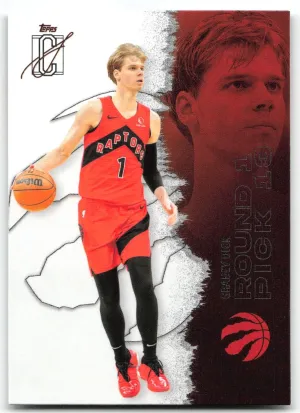 Gradey Dick 2025-26 Topps Signature Class Toronto Raptors