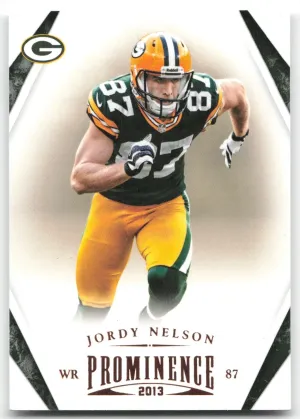 Jordy Nelson 2013 Panini Prominence Green Bay Packers