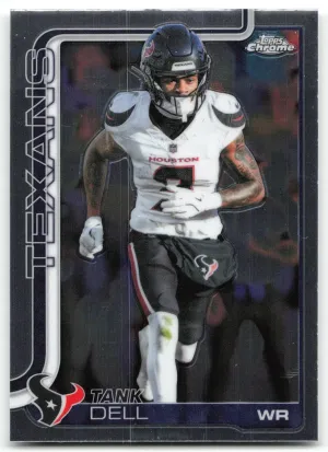 Tank Dell 2025 Topps Chrome Houston Texans