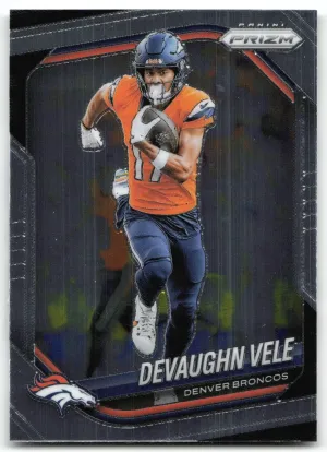 Devaughn Vele 2025 Panini Prizm Broncos