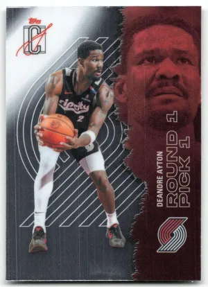 Deandre Ayton 2025-26 Topps Signature Class Chrome Portland Trail Blazers