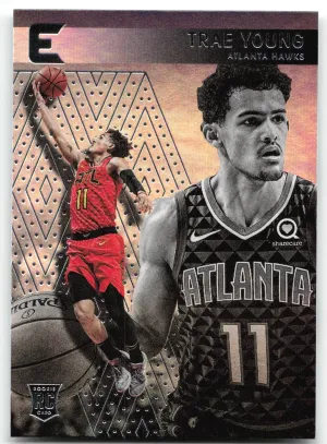 Trae Young RC 2018-19 Panini Chronicles Pink Hawks