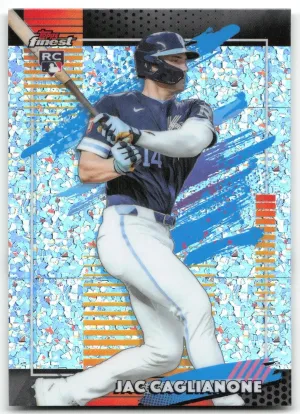Jac Caglianone RC 2026 Finest Uncommon Mini-Diamond Refractors Royals