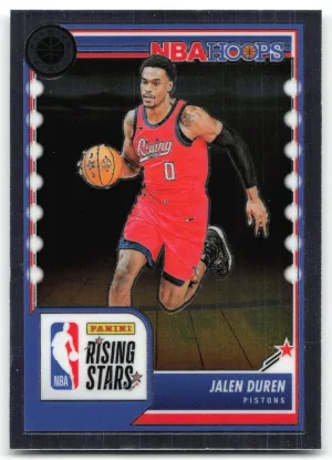 Jalen Duren 2023-24 Hoops Premium Stock Detroit Pistons