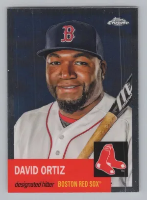 David Ortiz 2022 Topps Chrome Platinum Anniversary Boston Red Sox
