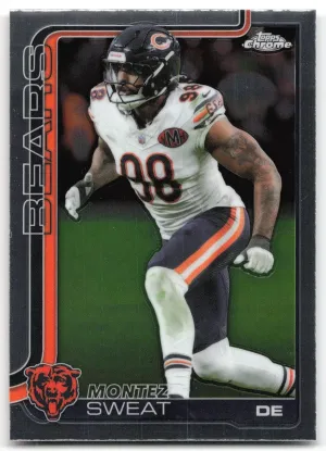 Montez Sweat 2025 Topps Chrome Chicago Bears