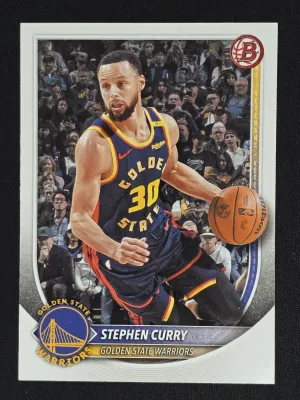 Stephen Curry 2025-26 Bowman Golden State Warriors
