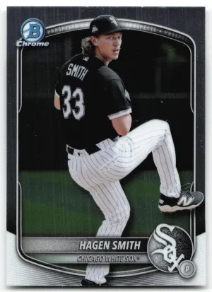 Hagen Smith 2025 Bowman Draft Chrome Chicago White Sox