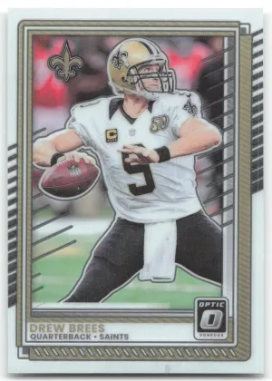 Drew Brees 2025 Donruss Optic New Orleans Saints