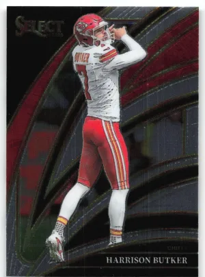 Harrison Butker 2025 Panini Select Kansas City Chiefs