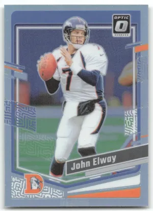 John Elway 2023 Donruss Optic Holo Denver Broncos