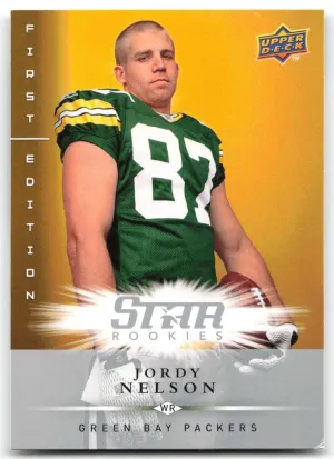 Jordy Nelson Rookie 2008 Upper Deck First Edition Green Bay Packers