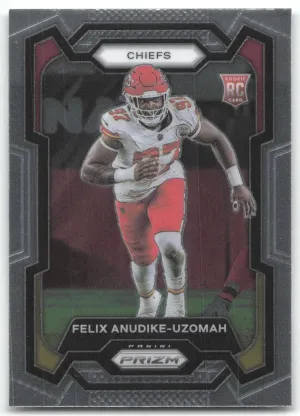 Felix Anudike-Uzomah Rookie 2023 Panini Prizm Kansas City Chiefs