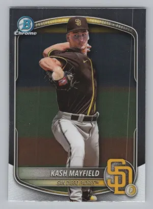 Kash Mayfield 2025 Bowman Draft Chrome San Diego Padres