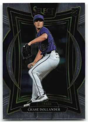 Chase Dollander 2025 Panini Select Colorado Rockies