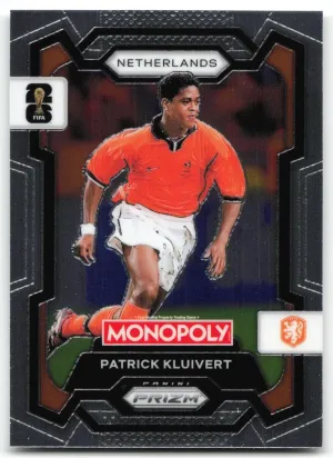 Patrick Kluivert 2026 Panini Prizm Monopoly FIFA World Cup Netherlands