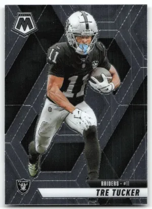 Tre Tucker 2025 Panini Mosaic Las Vegas Raiders