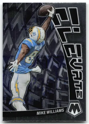 Mike Williams 2023 Panini Mosaic Elevate Los Angeles Chargers