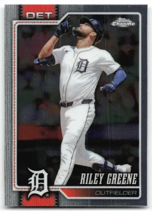 Riley Greene 2026 Topps Chrome Detroit Tigers