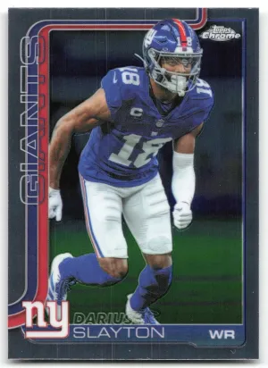 Darius Slayton 2025 Topps Chrome New York Giants