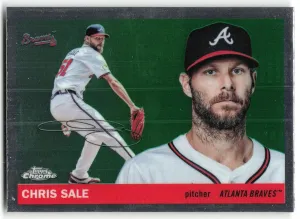 Chris Sale 2025 Topps Chrome Platinum Atlanta Braves
