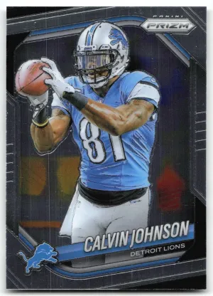 Calvin Johnson 2025 Panini Prizm Lions